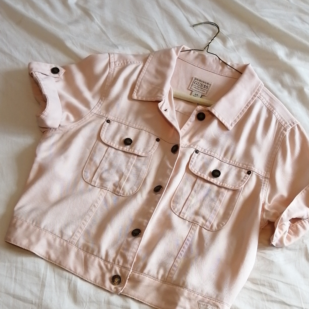Guess short sleeve jacket